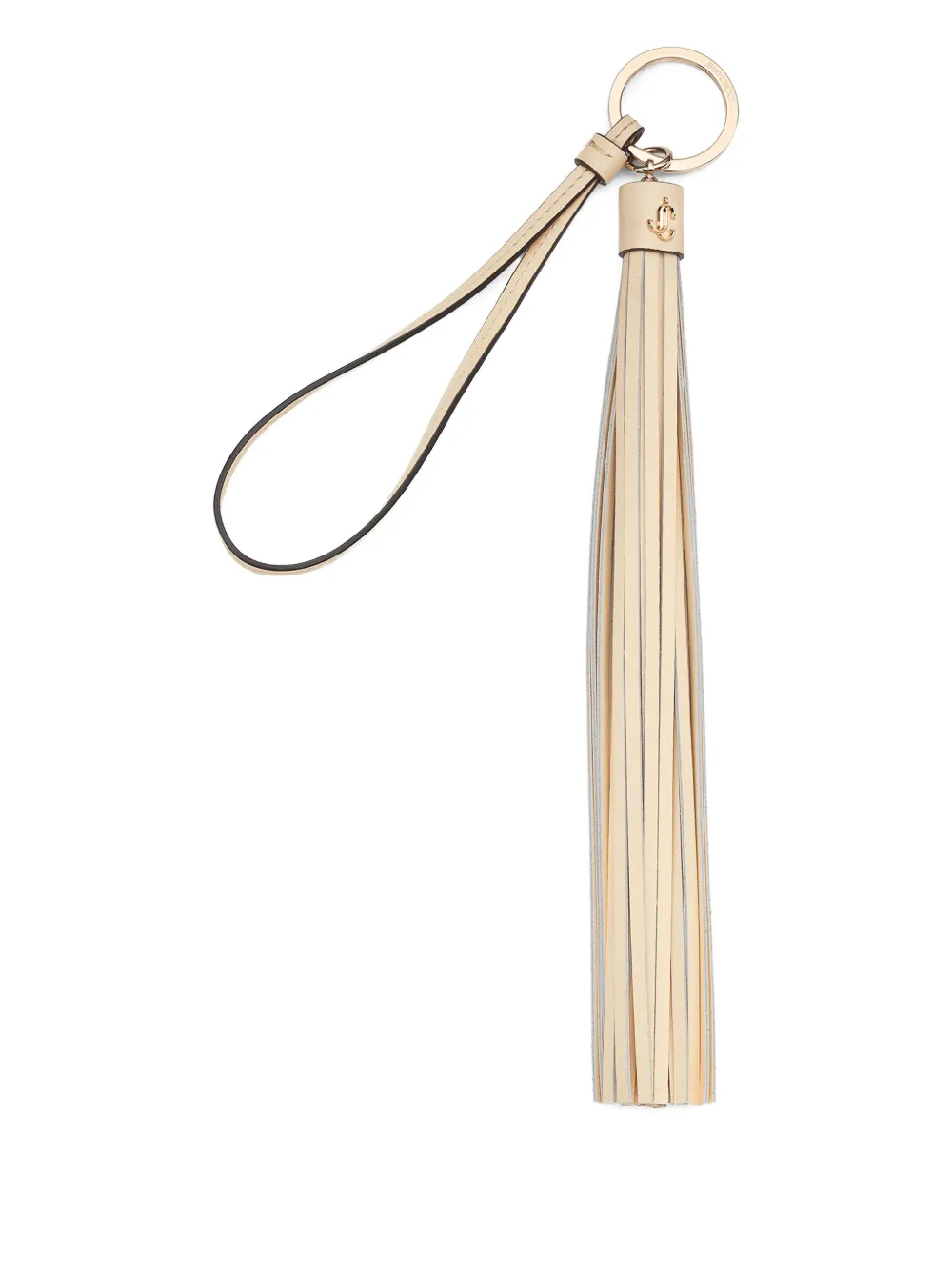 Jimmy Choo Tassel keyring charm | Neutrals | Image 1