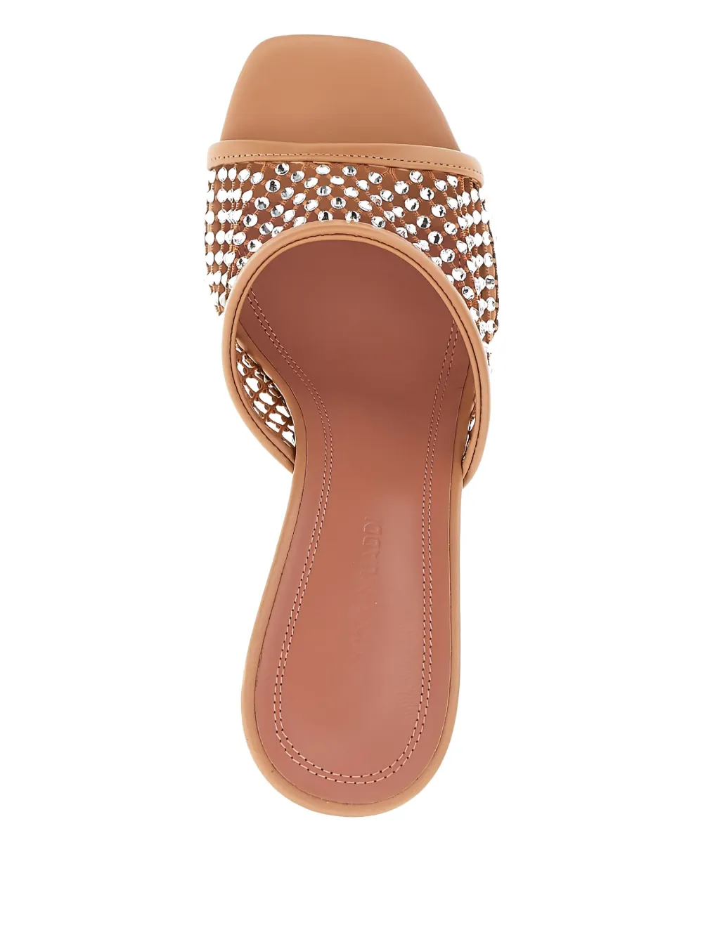 Amina Muaddi Lupita 95 Crystal-embellished Sandals