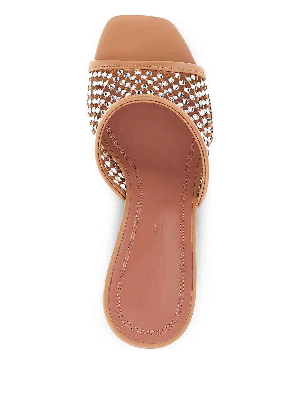 Amina Muaddi 95mm Lupit sandals Neutrals