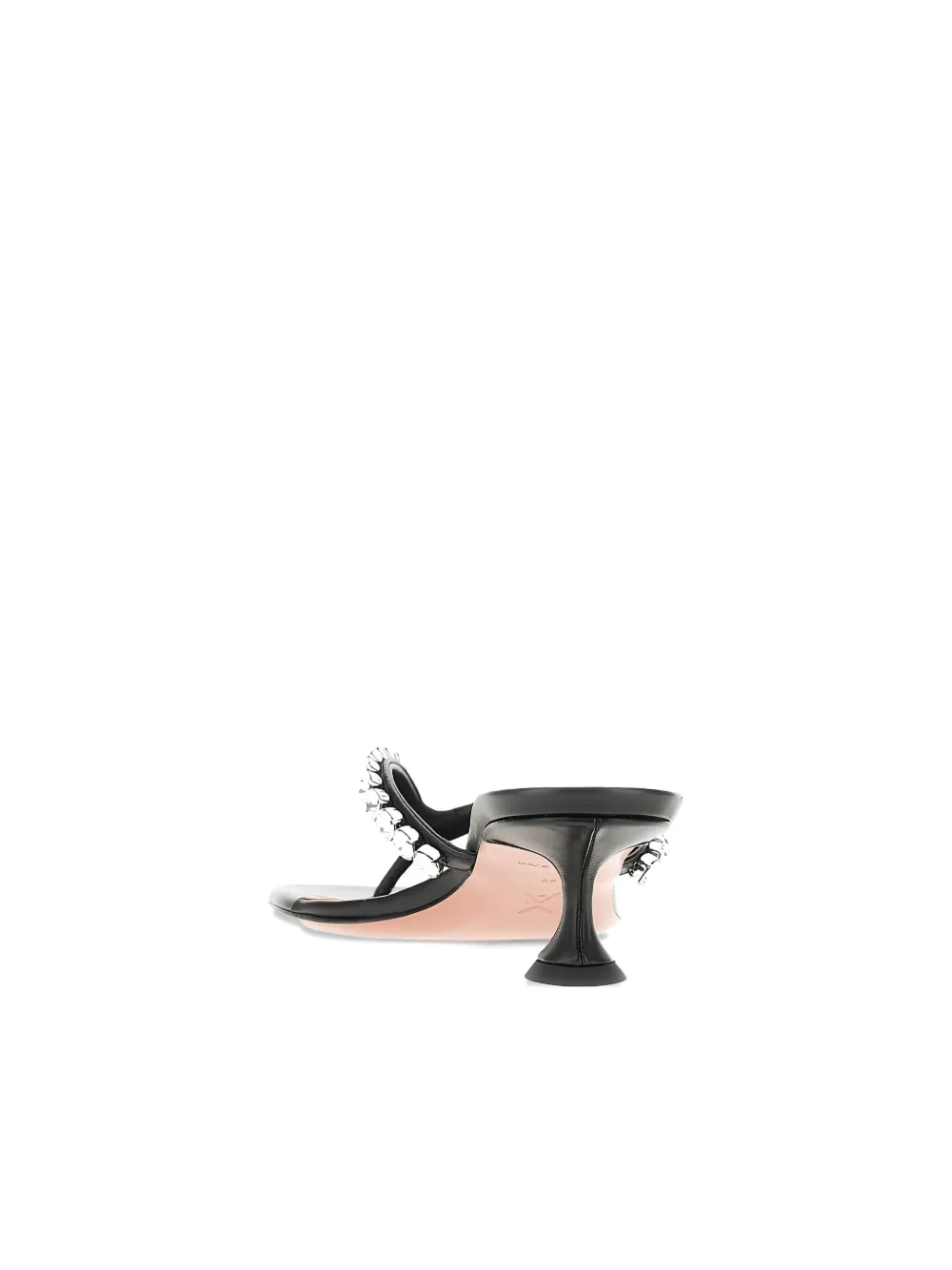 Shop Amina Muaddi 45mm Infradito Sandals