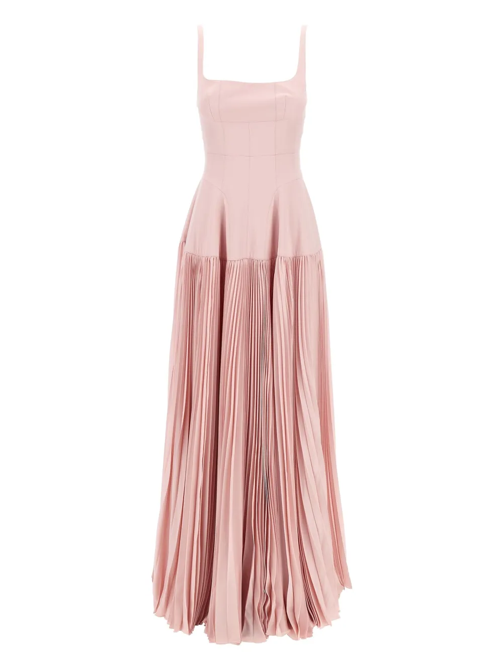 Giovanni Bedin Pleated Maxi Dress
