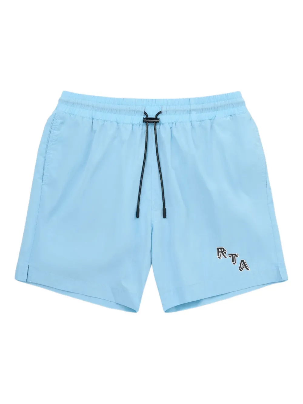 RTA logo-print swim shorts Blauw