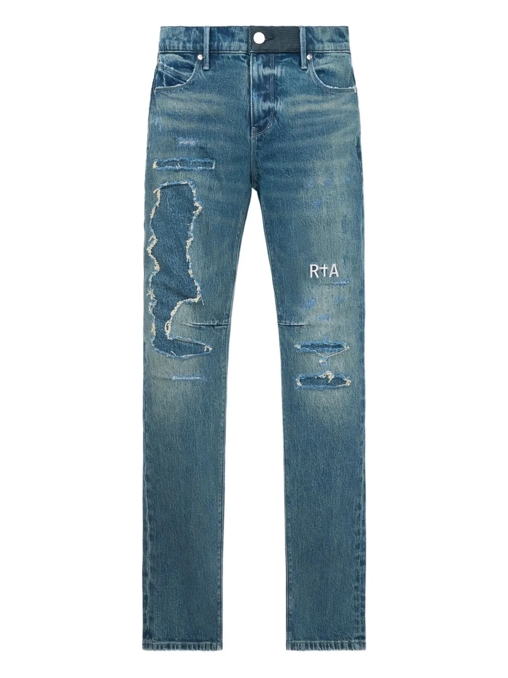 RTA distressed jeans Blauw
