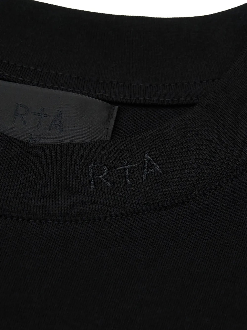 RTA cotton T-shirt Zwart