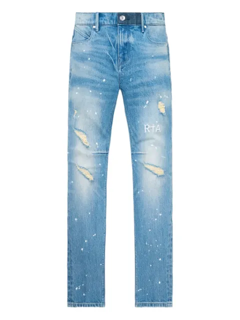 RTA painted distressed jeans
