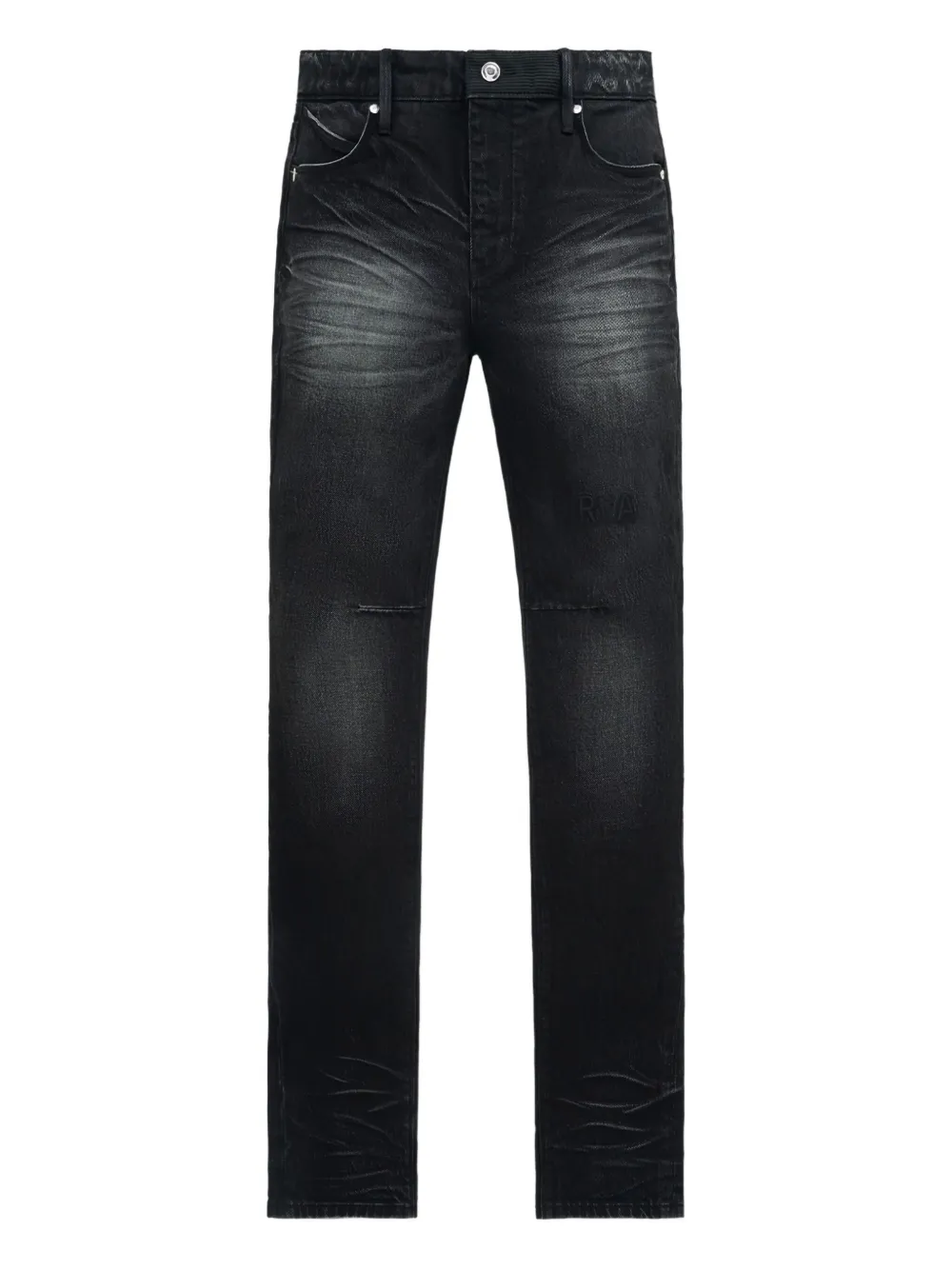 RTA faded-effect jeans Zwart