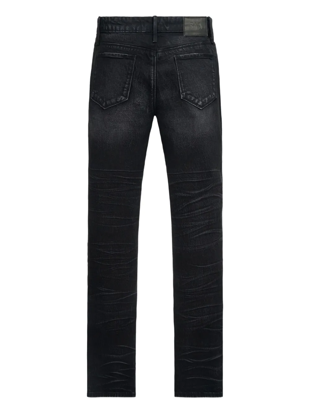 RTA faded-effect jeans Zwart