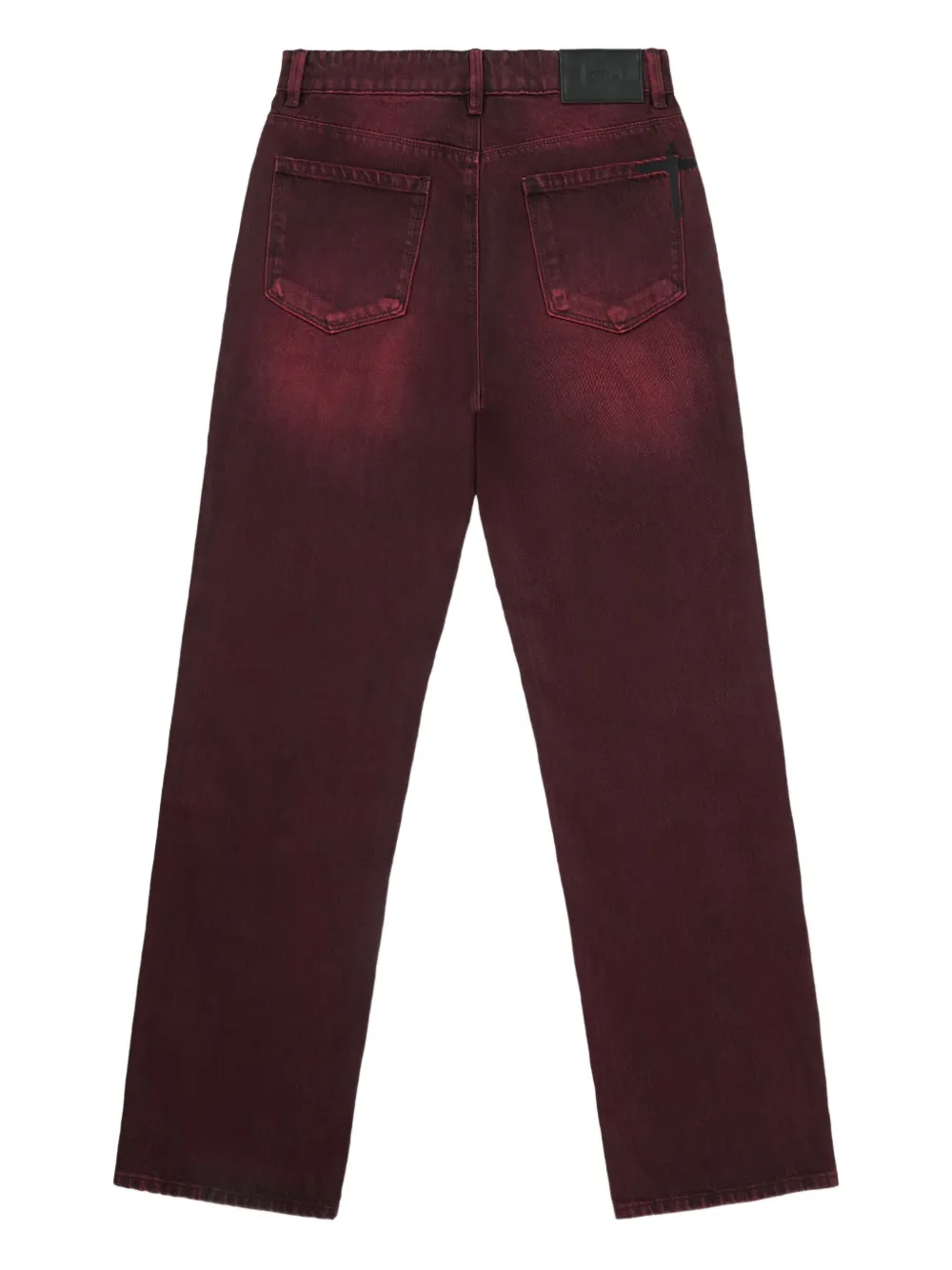 RTA washed jeans Rood