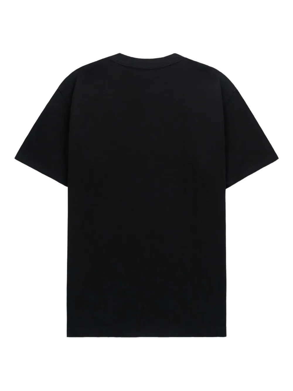 RTA etched-monogram t-shirt Zwart