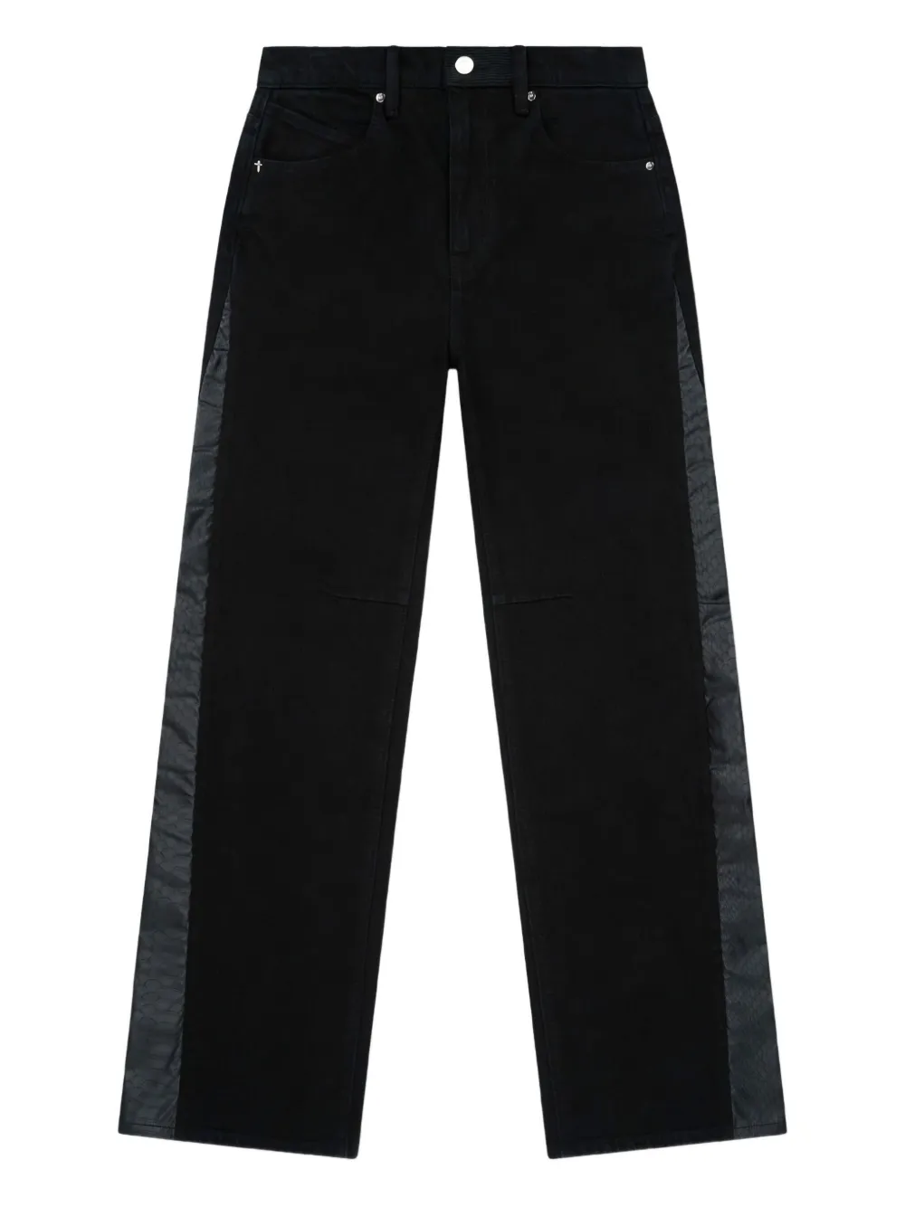 RTA panelled jeans | Black | Image 1