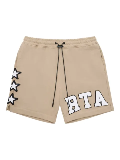 RTA star-applique logo shorts
