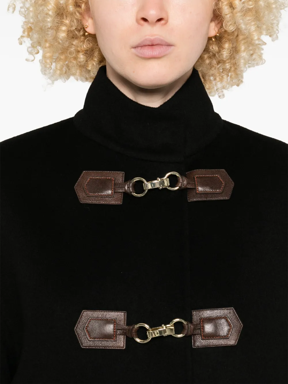 SANDRO Wollen jas Zwart