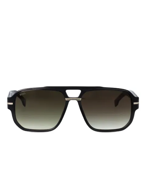 BOSS 1718/S square-frame gradient sunglasses