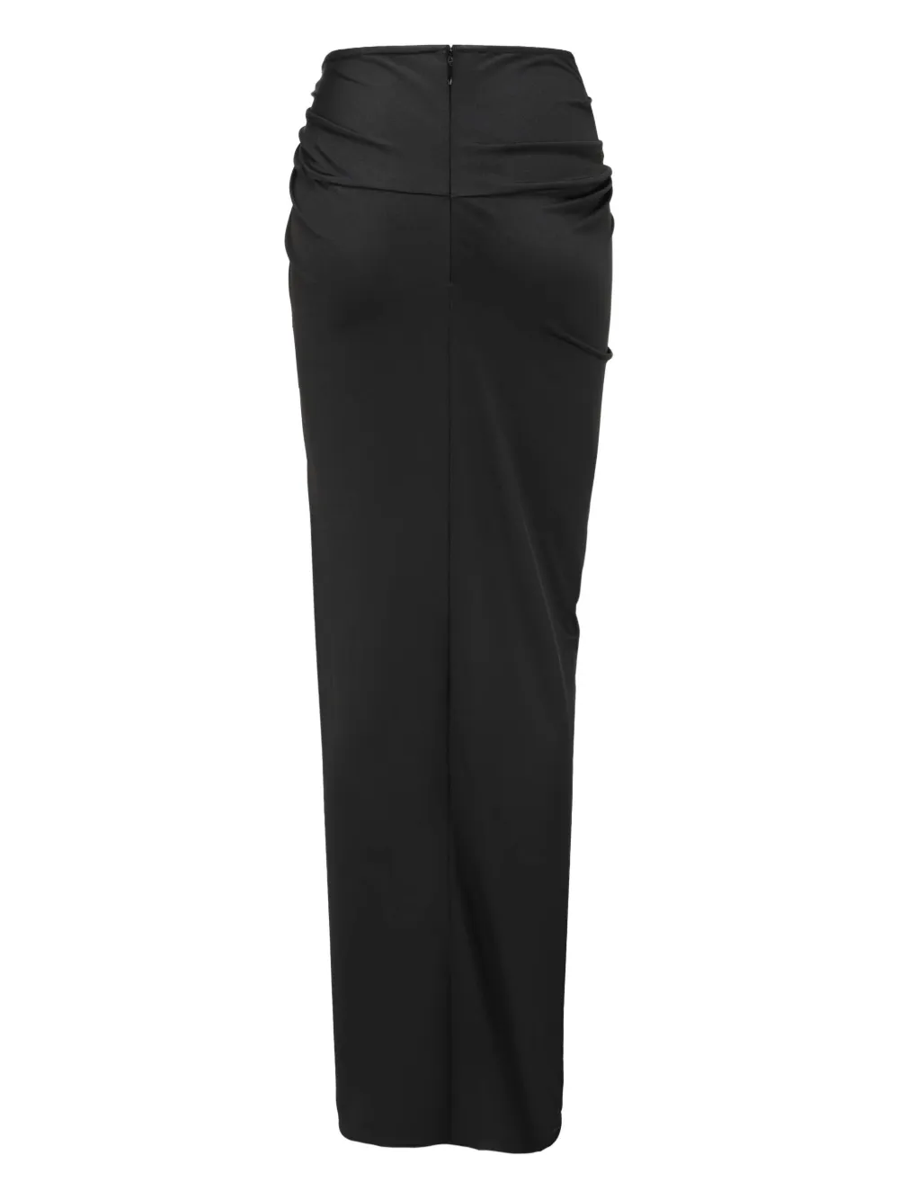 OUDE WAAG knot-detailed maxi skirt - Zwart