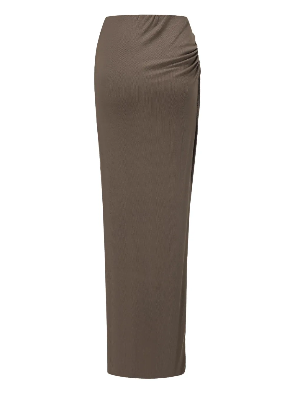 OUDE WAAG draped maxi skirt - Groen