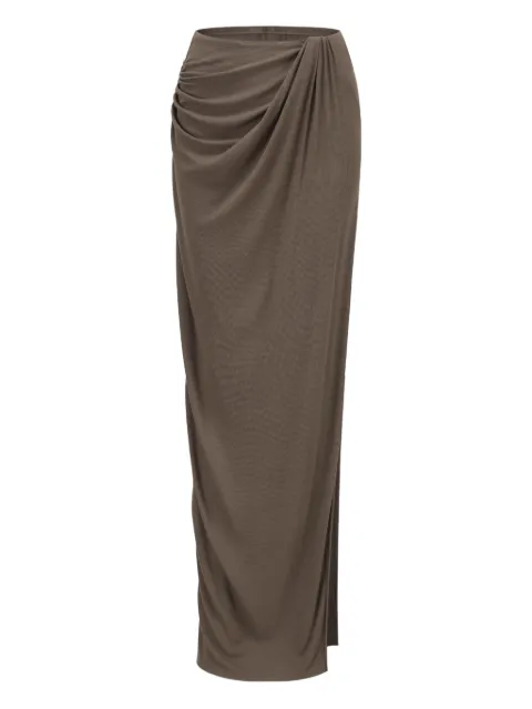 OUDE WAAG draped maxi skirt
