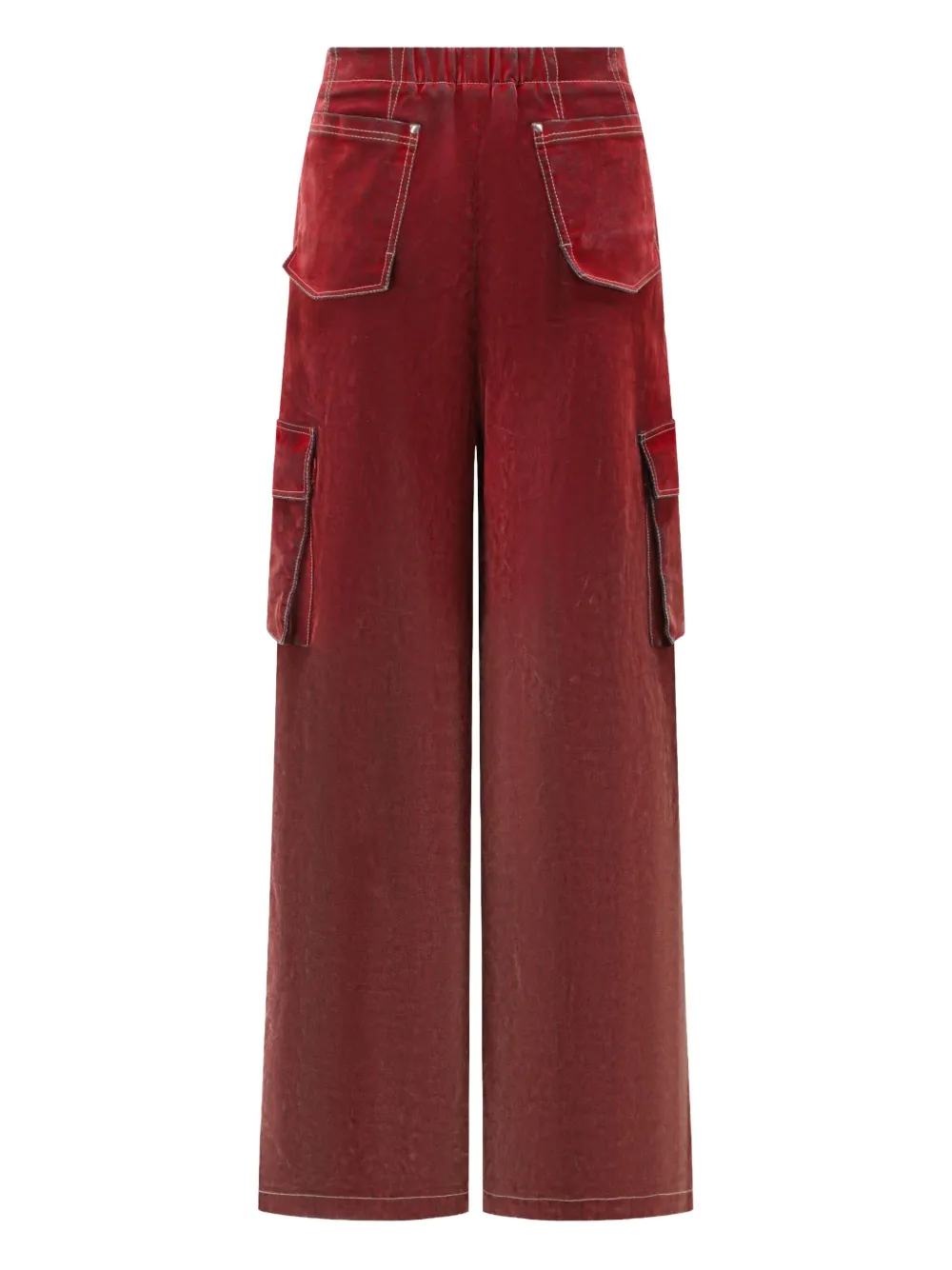 OUDE WAAG cargo pants - Rood