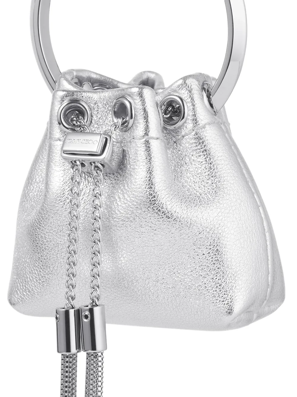 Jimmy Choo Bon sleutelhanger Zilver