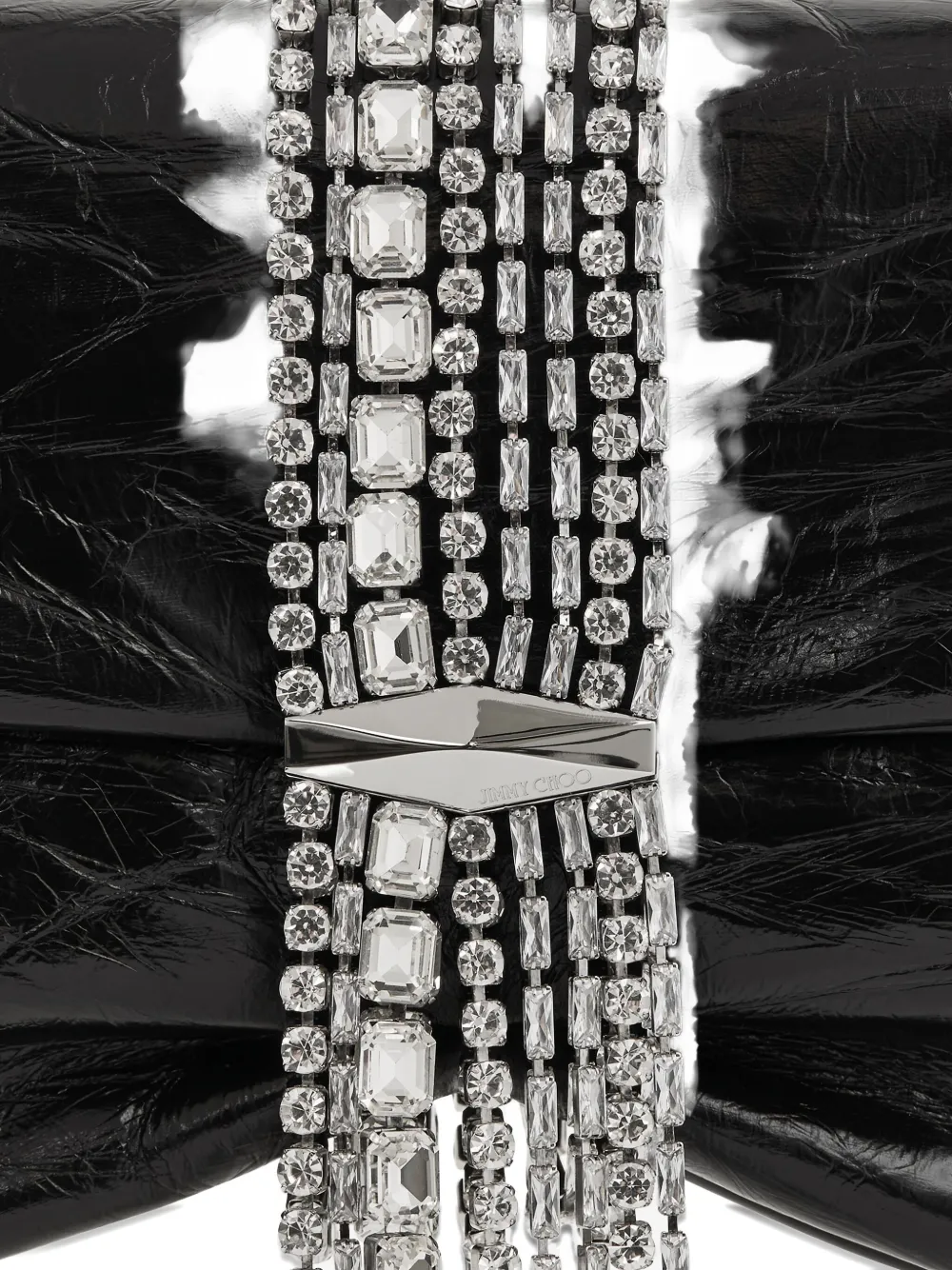 Jimmy Choo Zandra schoudertas Zwart