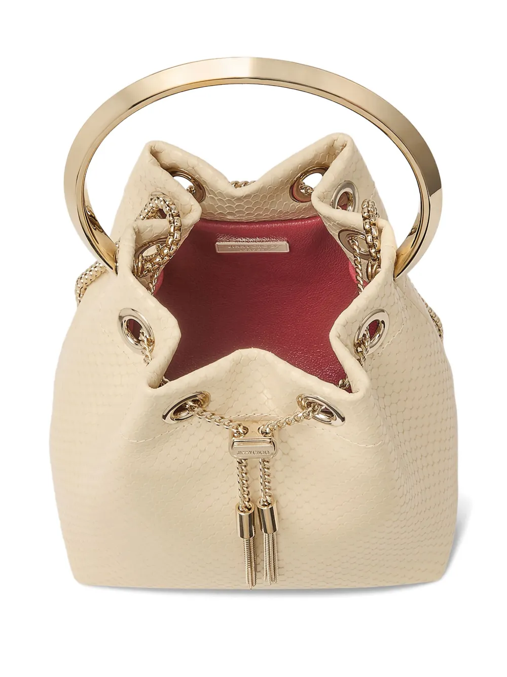 Jimmy Choo Bon kleine tas Beige