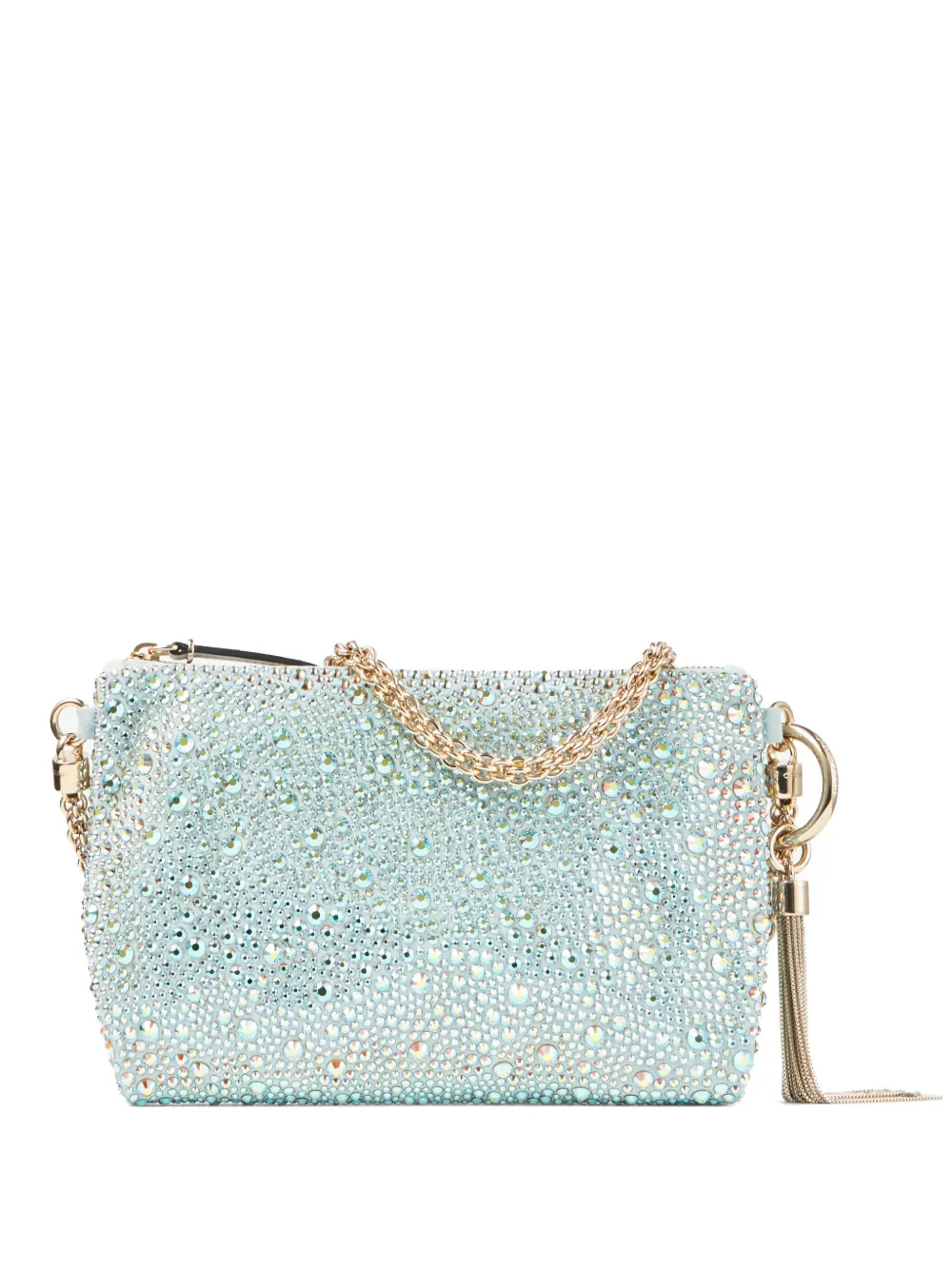 Jimmy Choo beaded clutch bag | Green | Image 1