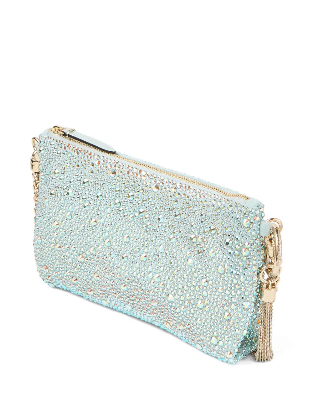 Jimmy Choo Clutch met kralen Groen
