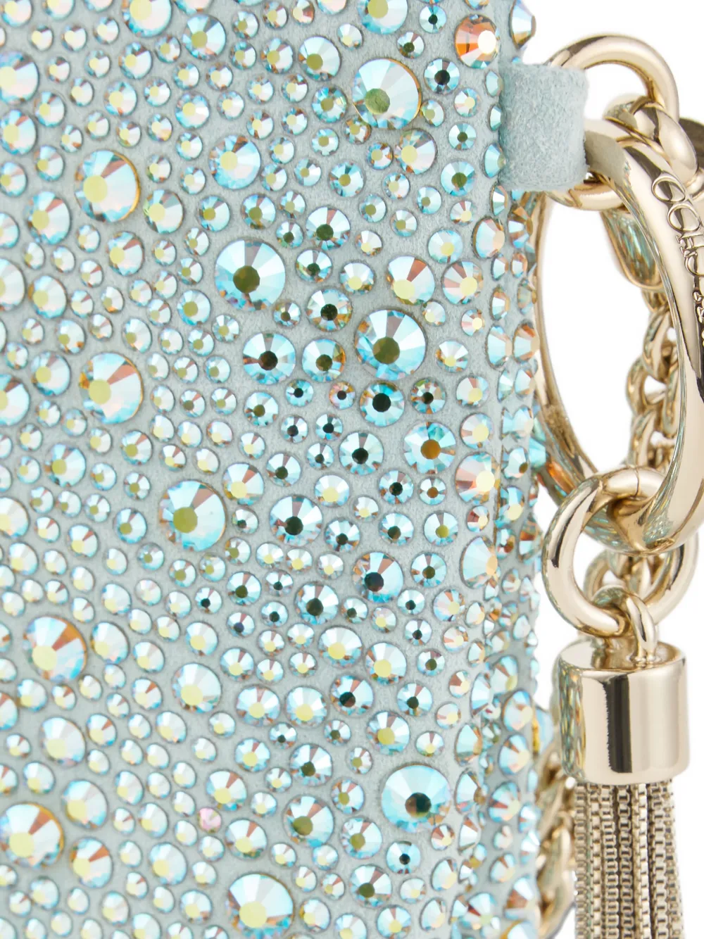 Jimmy Choo Clutch met kralen Groen