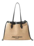 Jimmy Choo drawstring tote bag - Neutrals