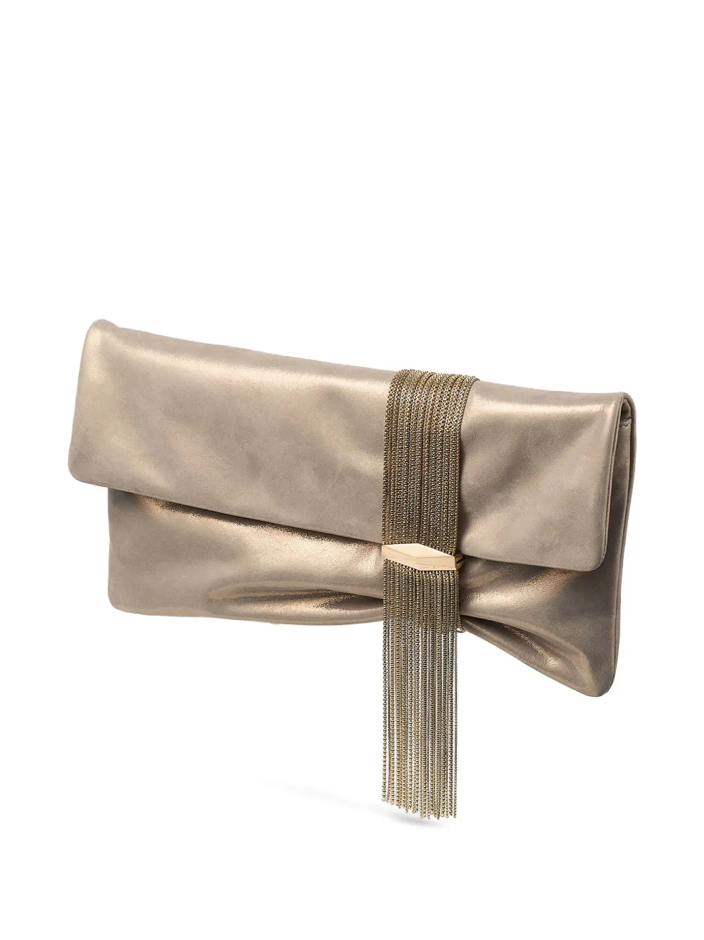 Jimmy Choo Zandra clutch Goud