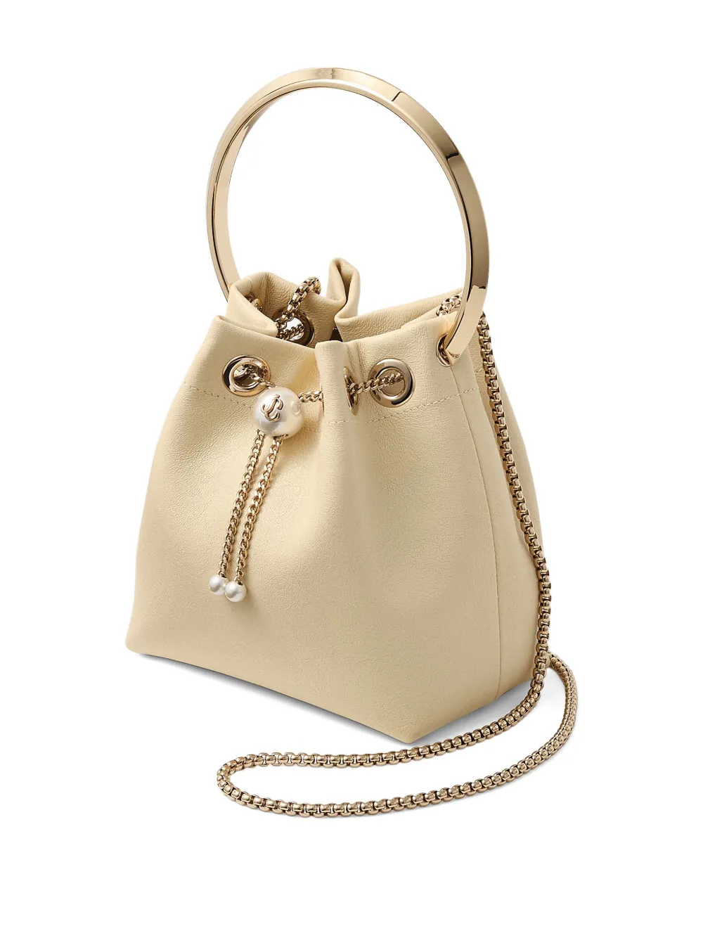 Jimmy Choo Bon bucket-tas Beige