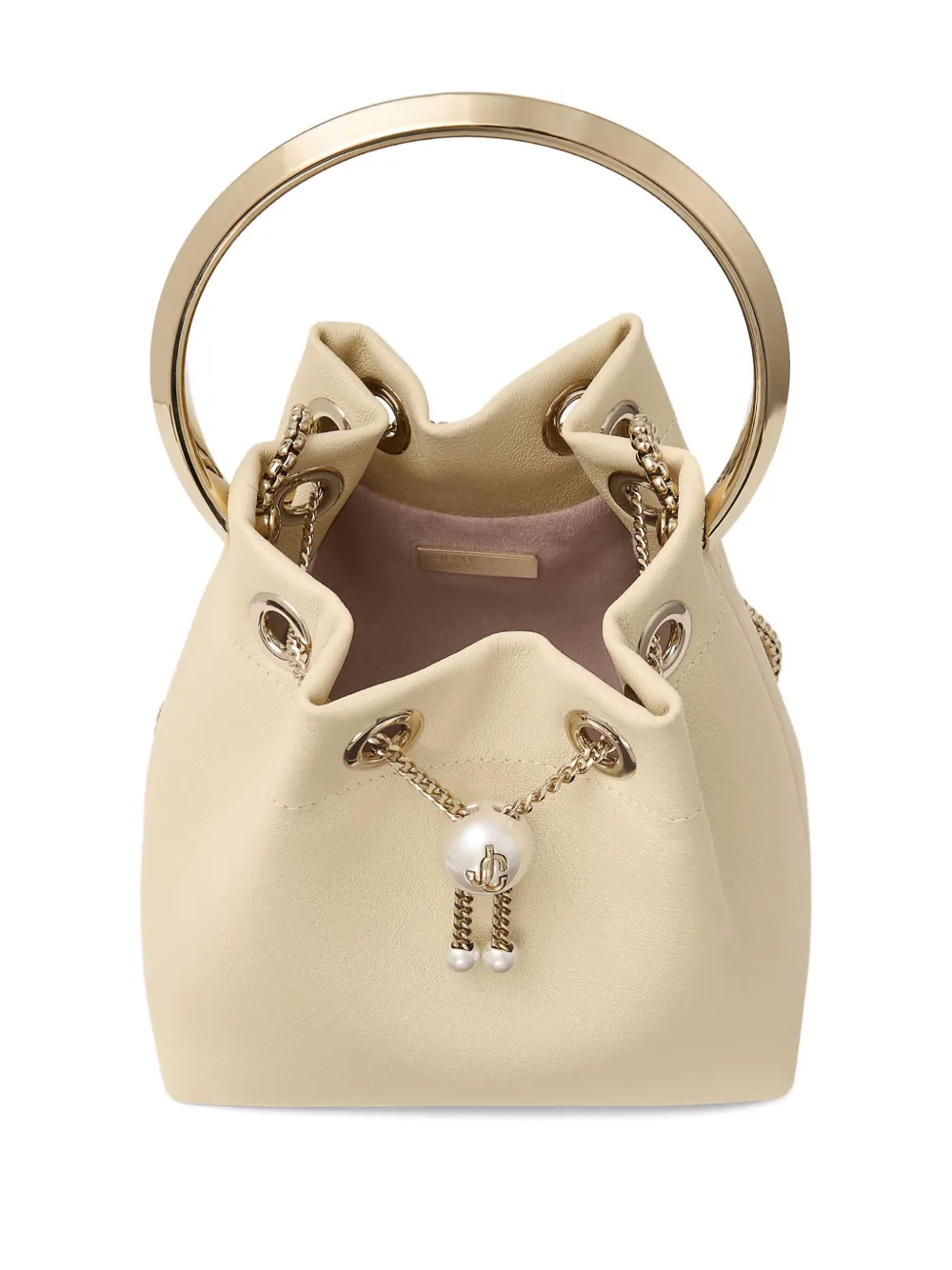 Jimmy Choo Bon bucket-tas Beige