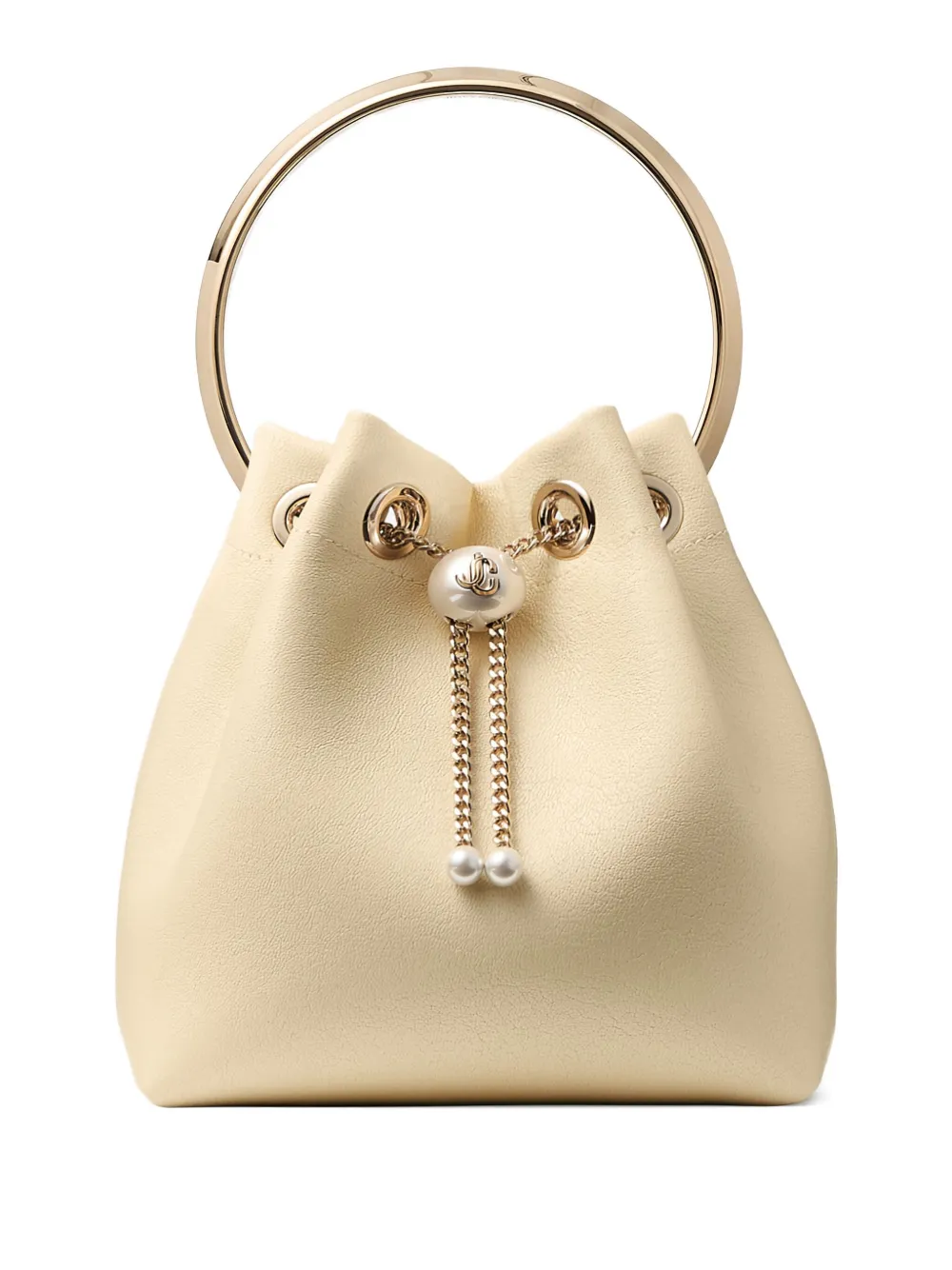 Jimmy Choo Bon bucket-tas Beige