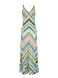 Missoni zigzag maxi dress - Yellow