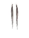 Ann Demeulemeester Wivi knottassel drop earrings - Silver