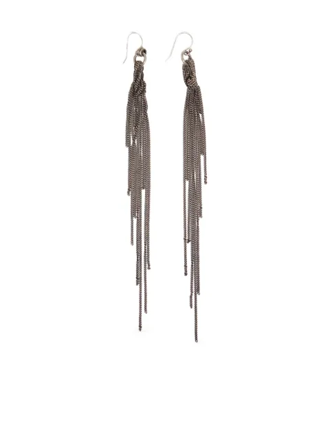 Ann Demeulemeester Wivi knottassel drop earrings