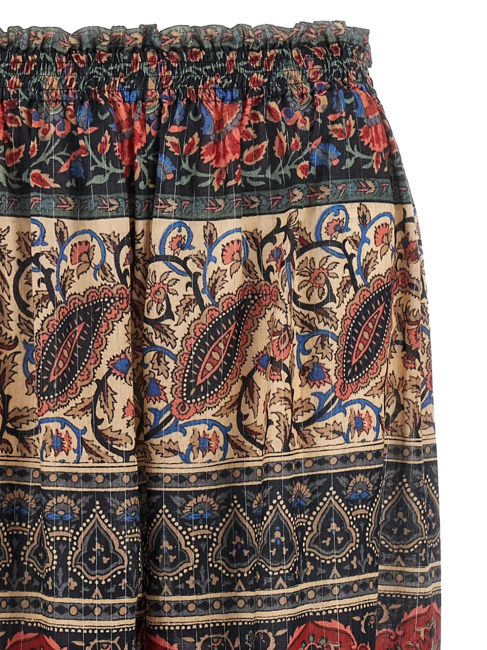 Valentino Garavani Elastische broek met paisley-print Rood