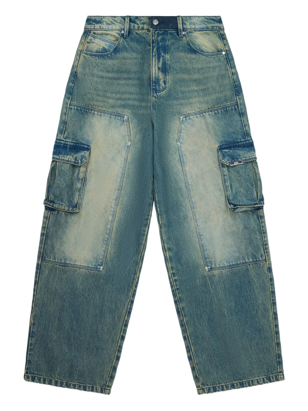 RTA cargo-pocket jeans Blauw