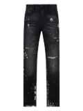 RTA paint-splatter jeans - Grey
