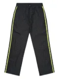 RTA Harvey logo-print track pants - Black