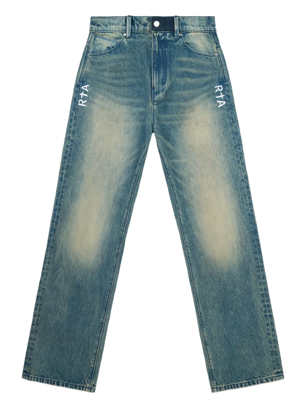 RTA faded jeans Blauw