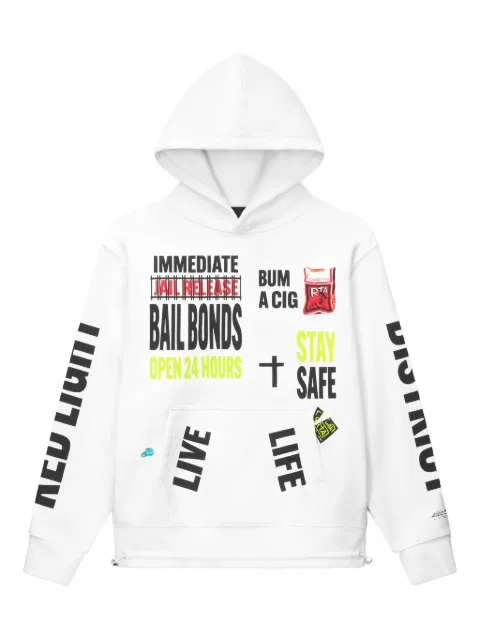 RTA Jordan graphic-print hoodie
