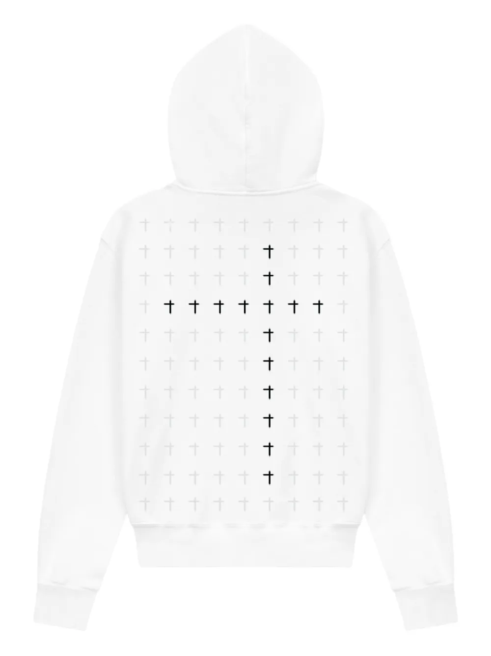 RTA Dion cross-print hoodie | Hoodies | Image 2
