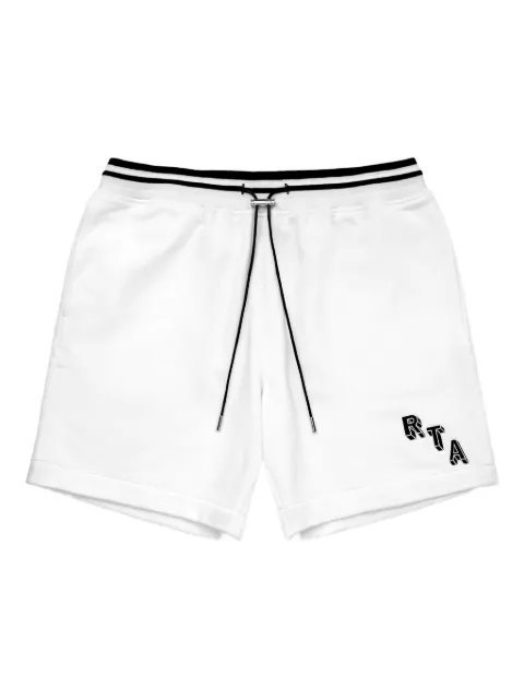 RTA logo-embroidered drawstring shorts