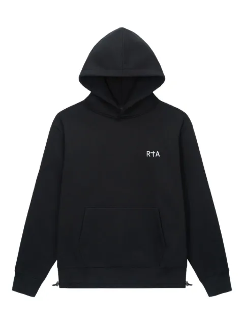 RTA Jordan stamp-logo hoodie