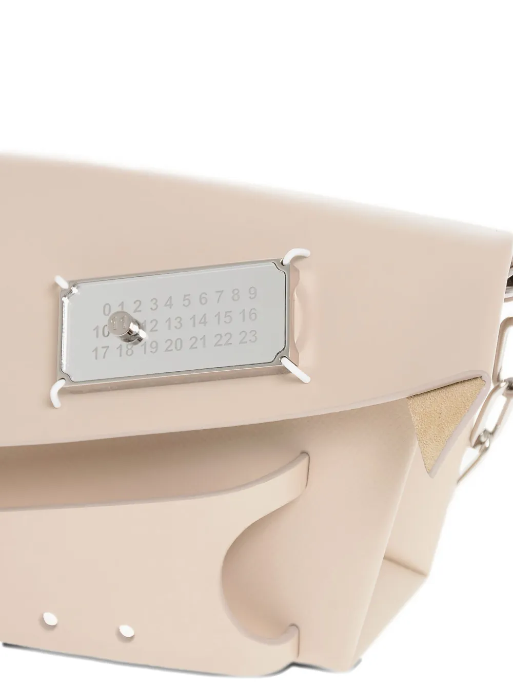 Maison Margiela Kleine Snatched clutch Roze