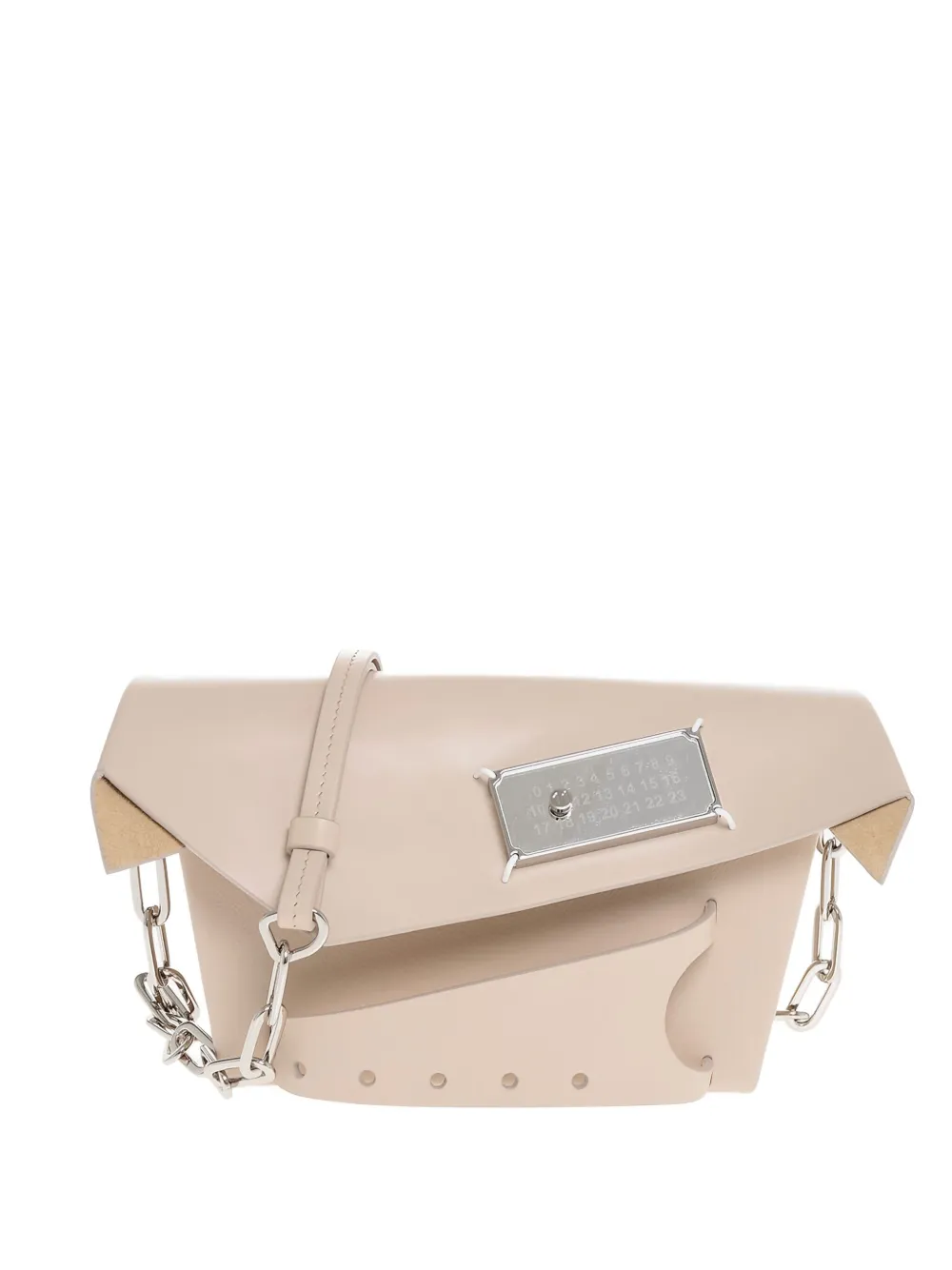 Maison Margiela small Snatched clutch bag Roze