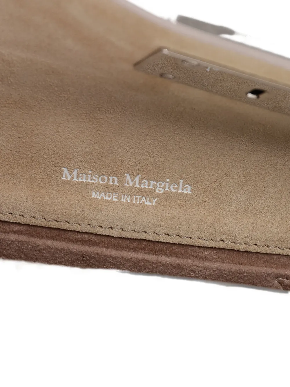 Maison Margiela Kleine Snatched clutch Roze
