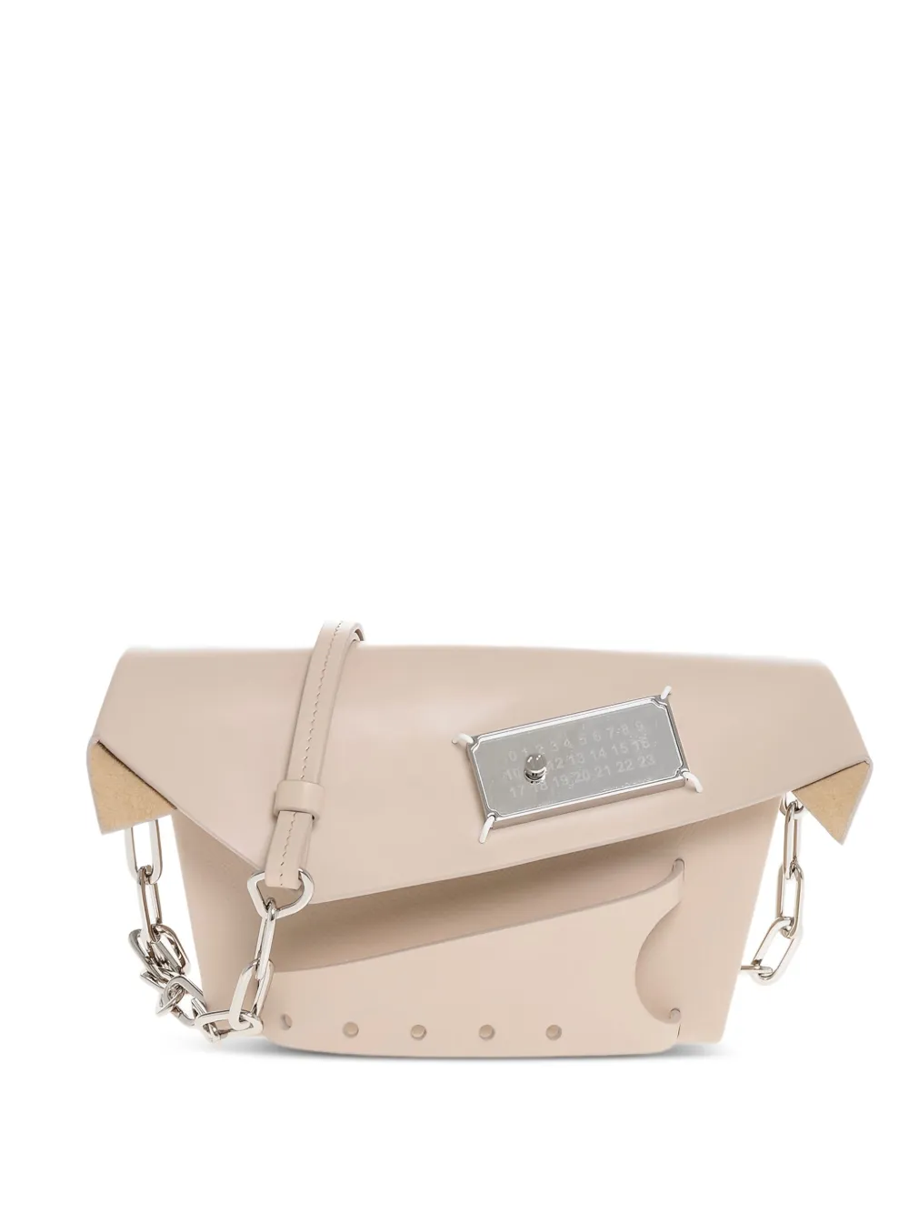 Maison Margiela Kleine Snatched clutch Roze