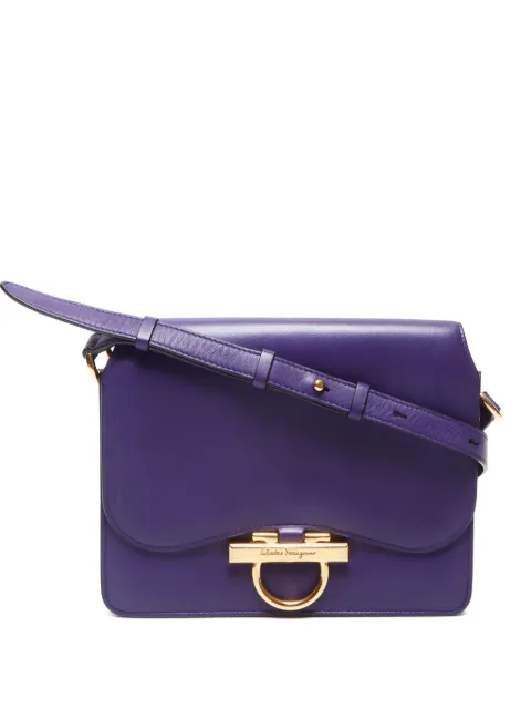 Ferragamo Pre-Owned 2000-2015 Gancini leather shoulder bag