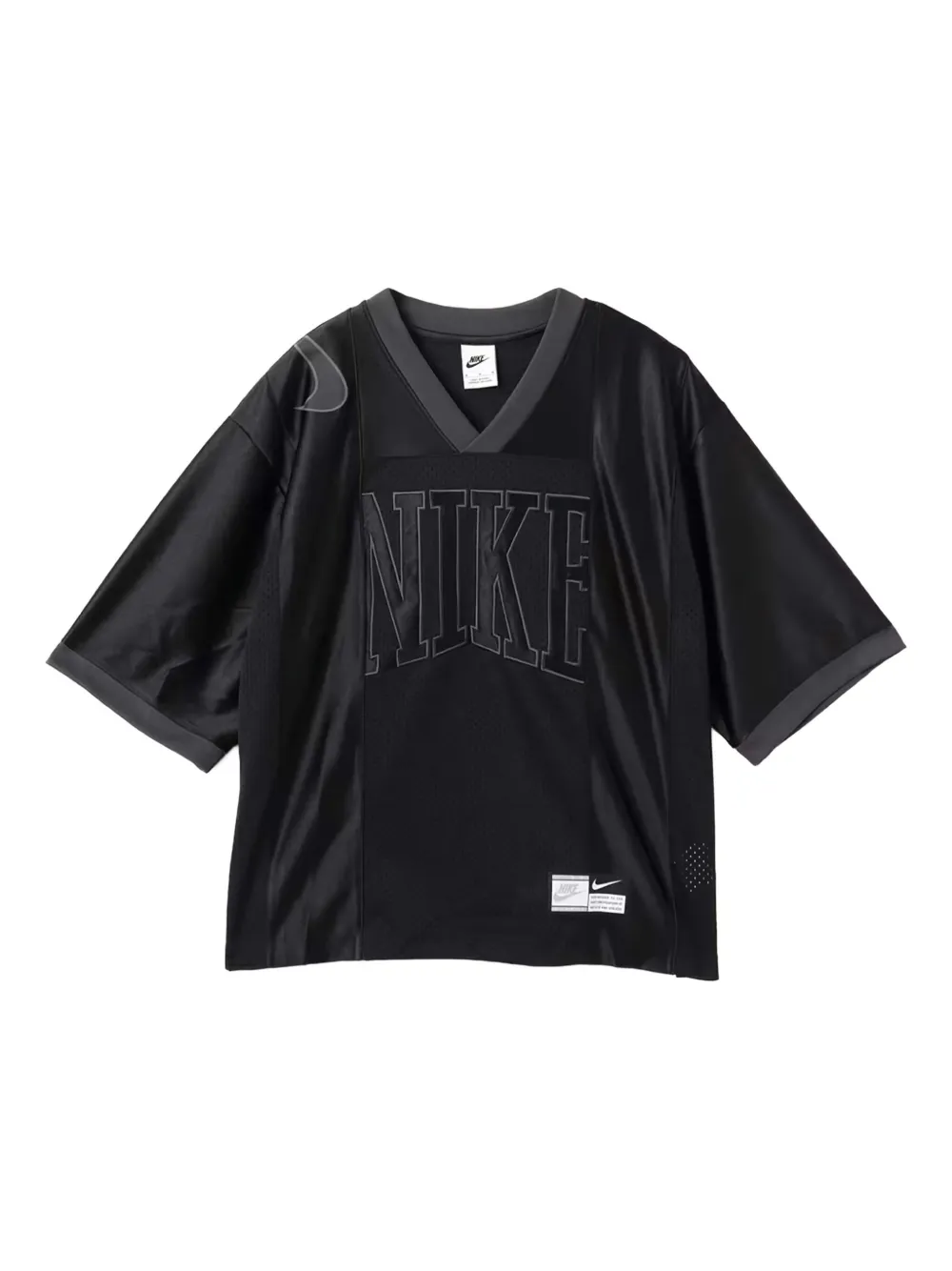 Nike mesh-panelled jersey | Black | Image 1